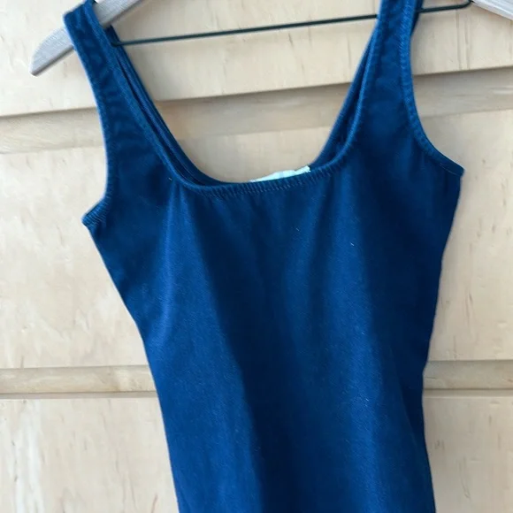 Brand new Good American dark denim bodysuit